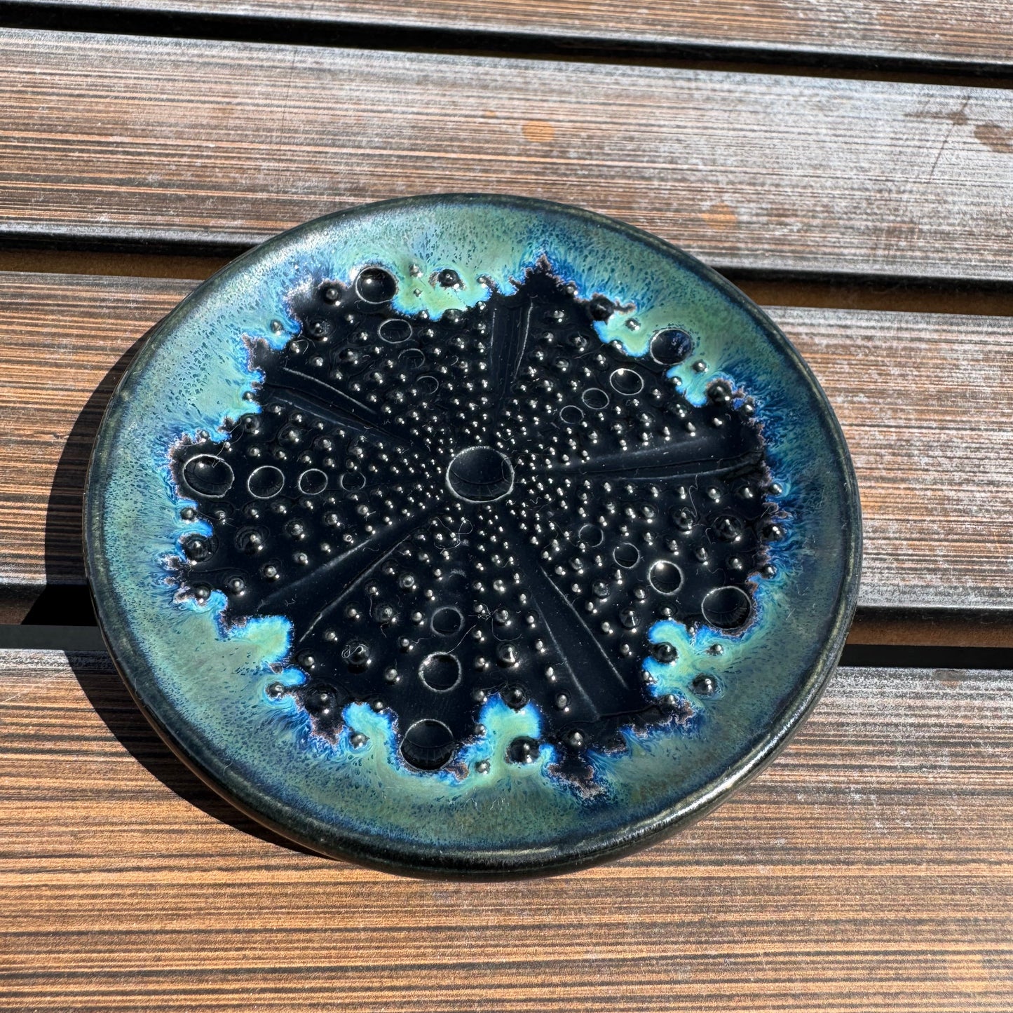 Ceramic Sea Urchin Garlic/Ginger Grater