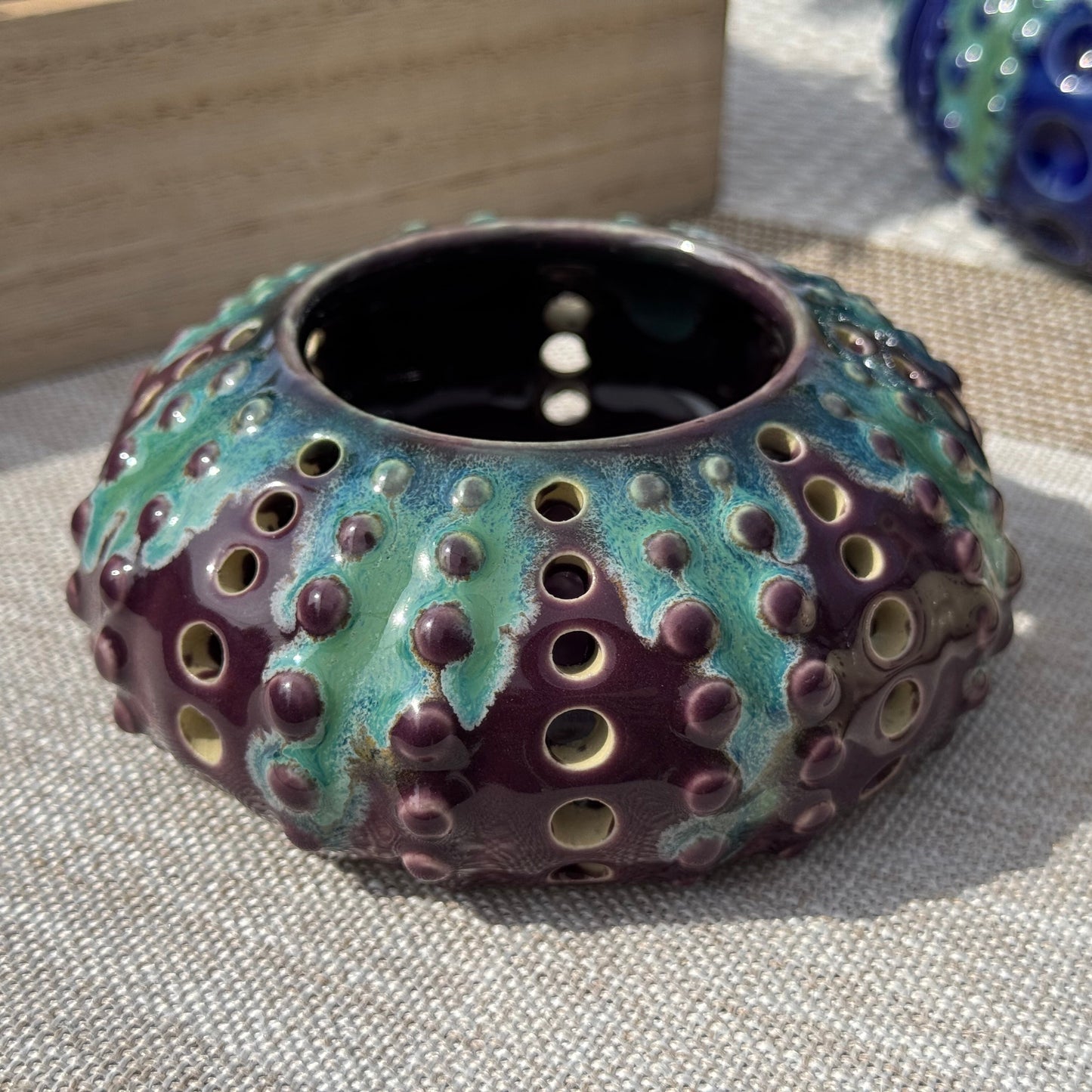 Small Sea Urchin Votive