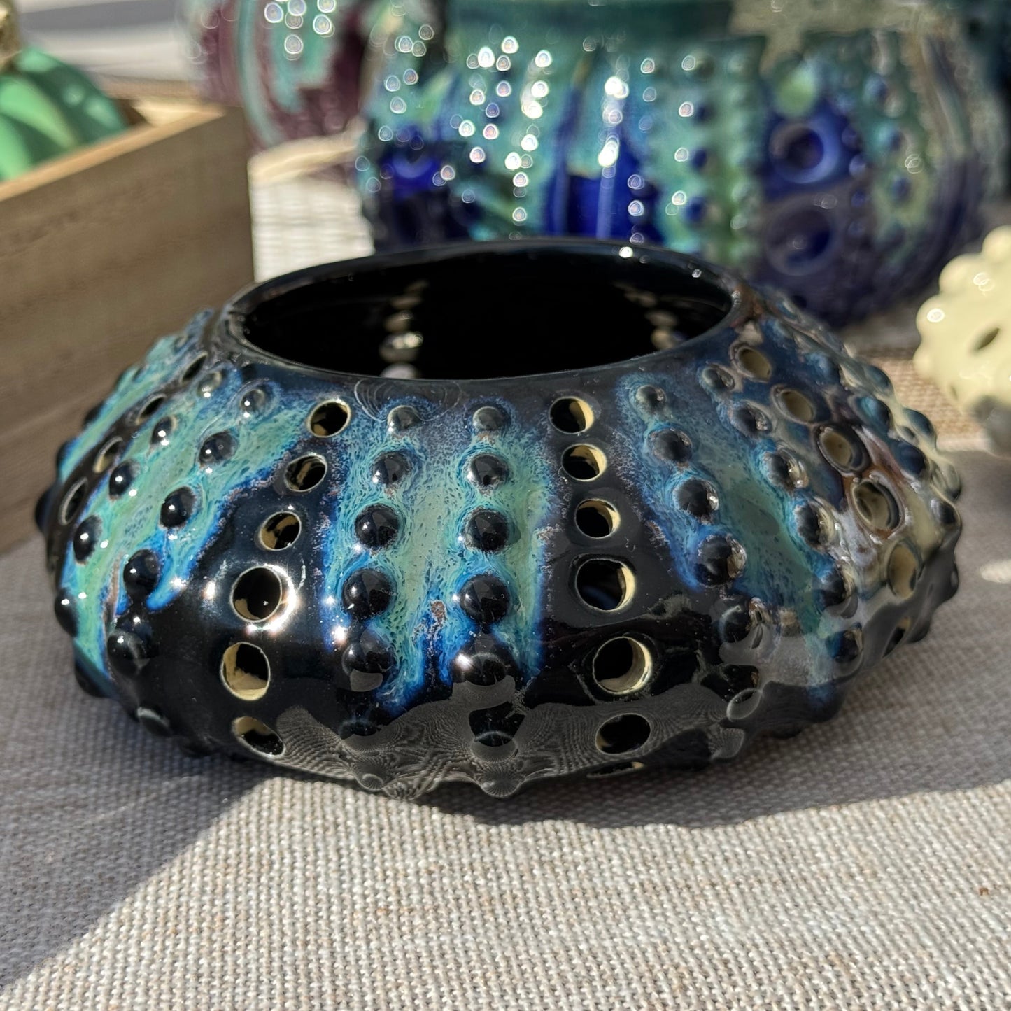 Small Sea Urchin Votive