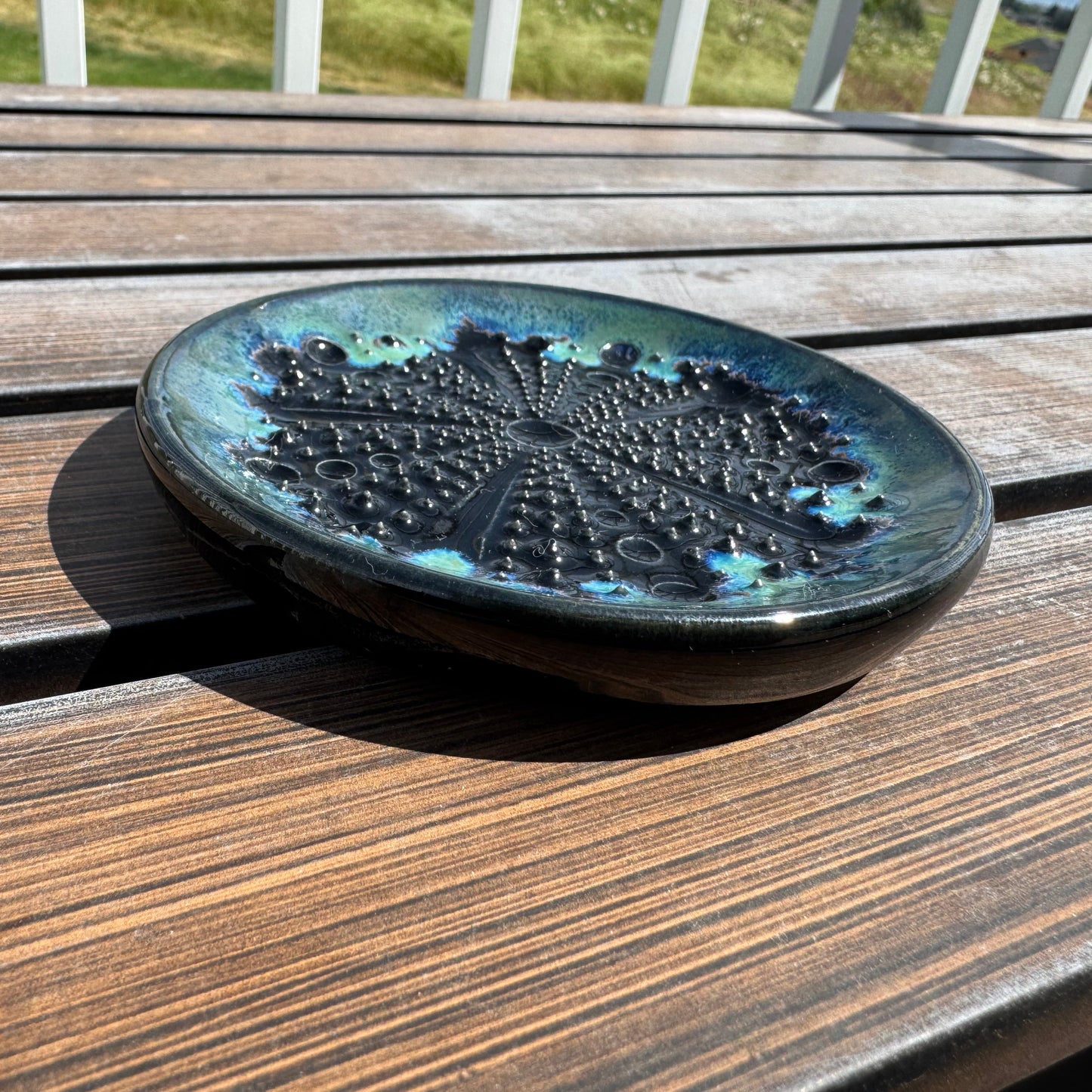 Ceramic Sea Urchin Garlic/Ginger Grater