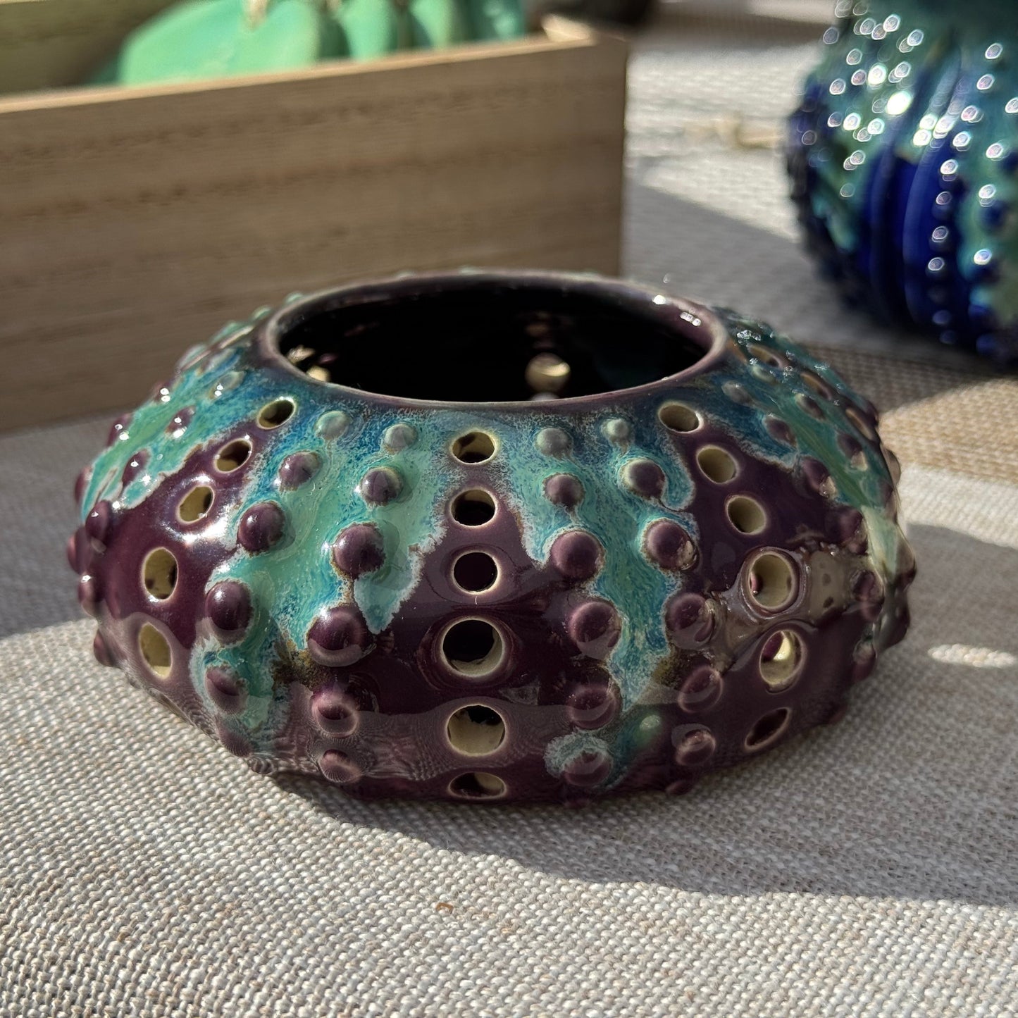 Small Sea Urchin Votive