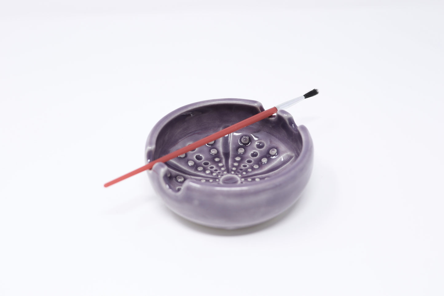 Urchin Design Brush Bowl