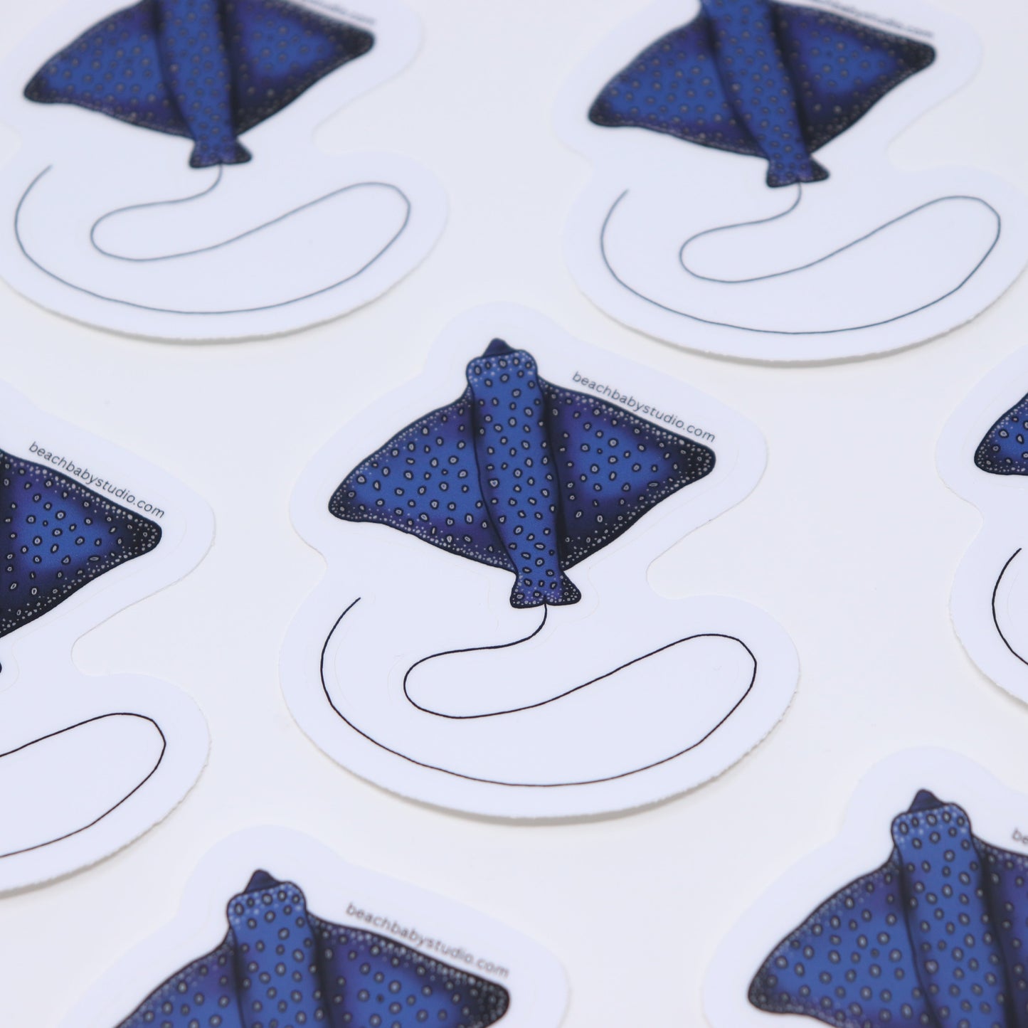 Spotted Eagle Ray High-Quality Vinyl Sticker