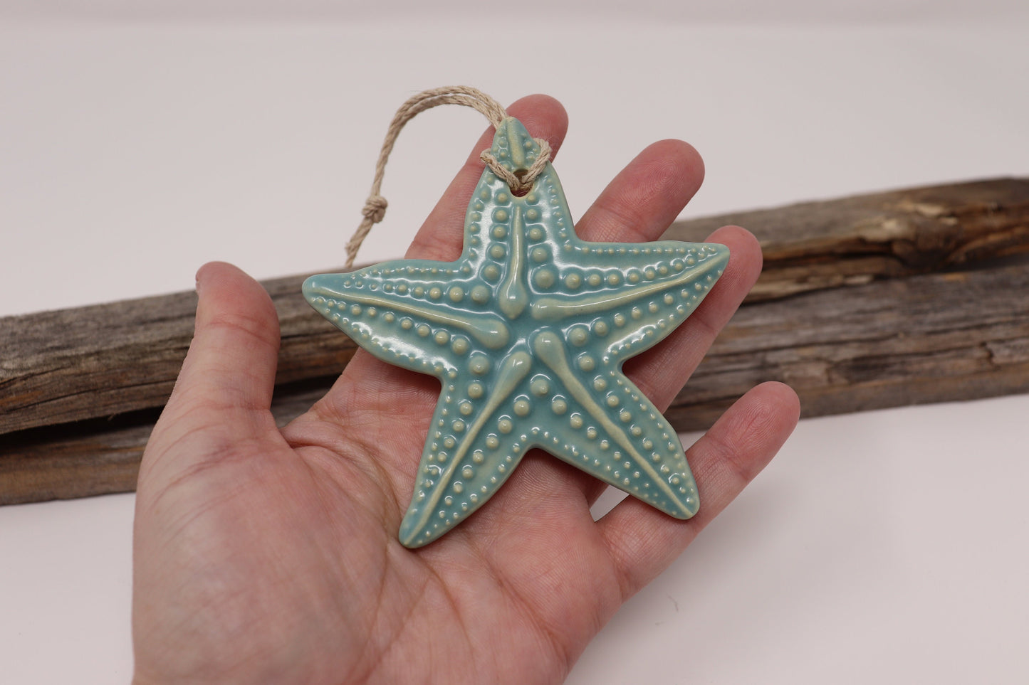 Aqua Starfish Ornament