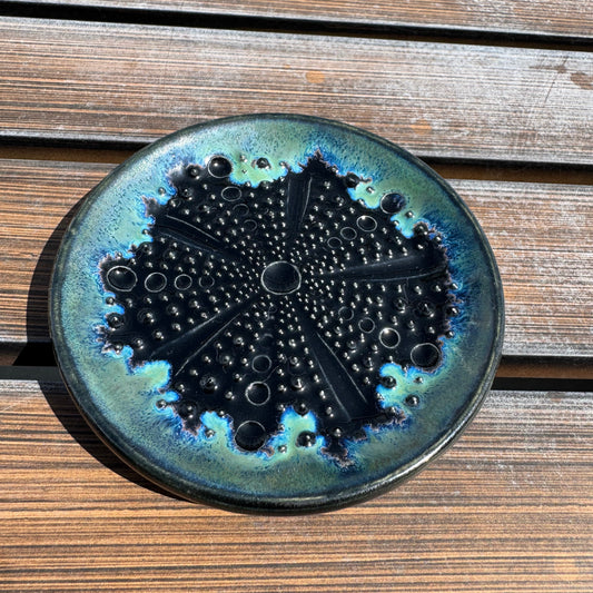 Sea Urchin Garlic/Ginger Grater, “Bioluminescence” color