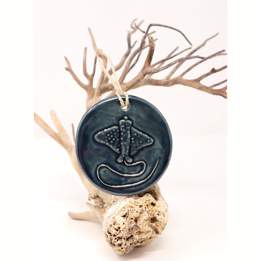 Spotted Eagle Ray Ornament