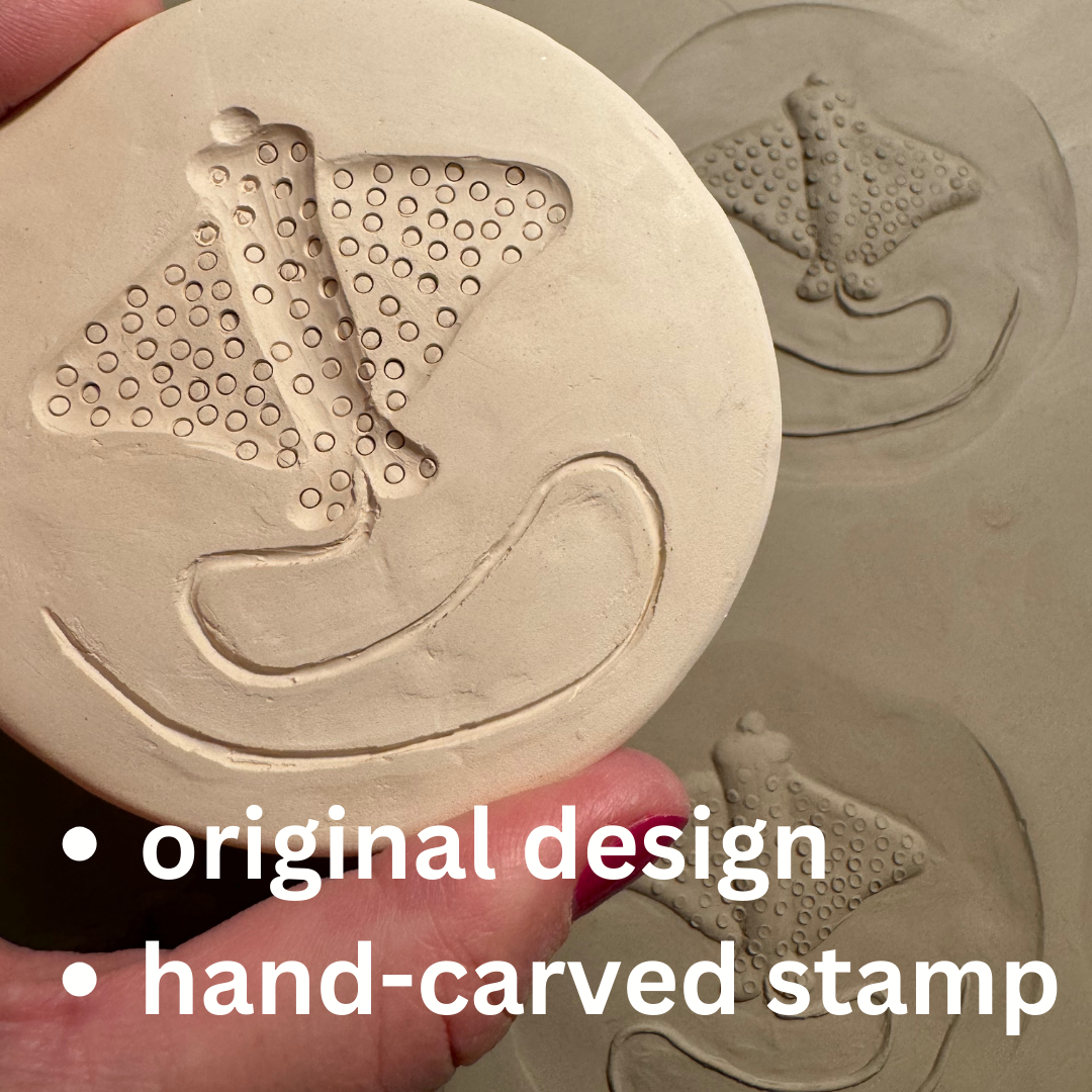 Spotted Eagle Ray Ornament