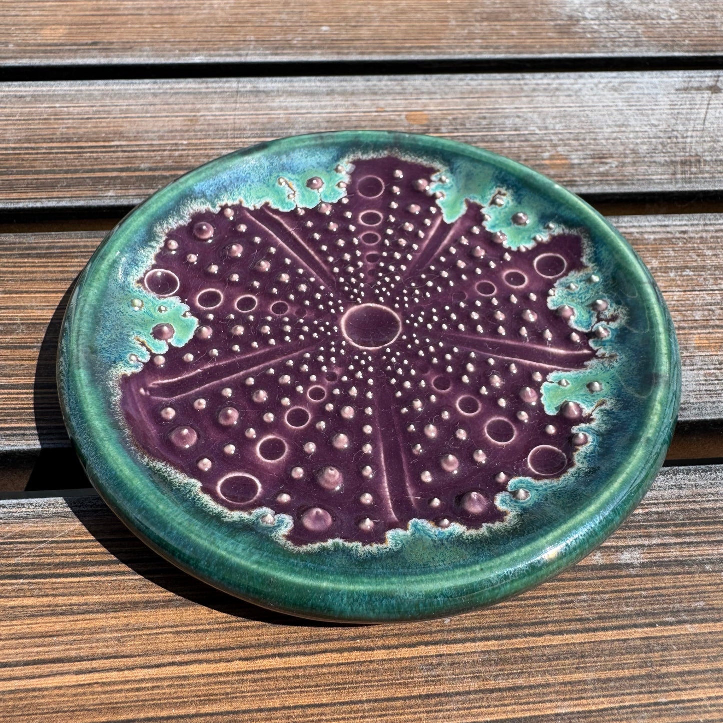 Ceramic Sea Urchin Garlic/Ginger Grater