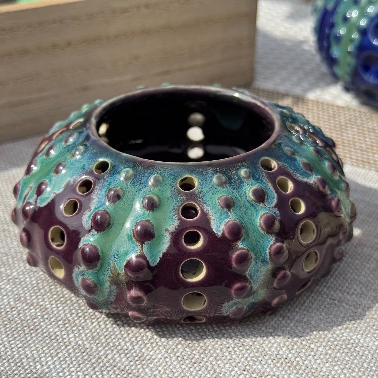 Small Sea Urchin Votive