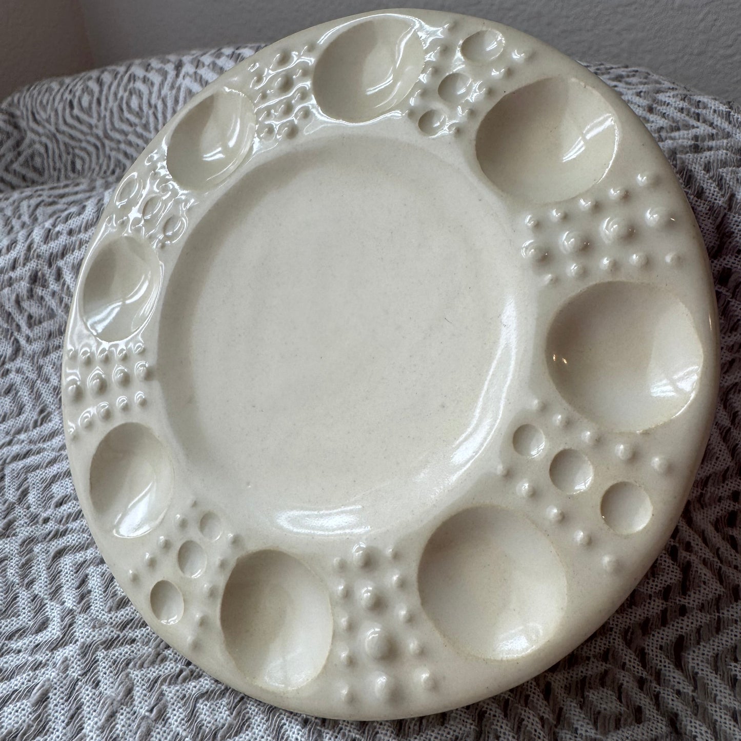 Ceramic Sea Urchin Paint Palette