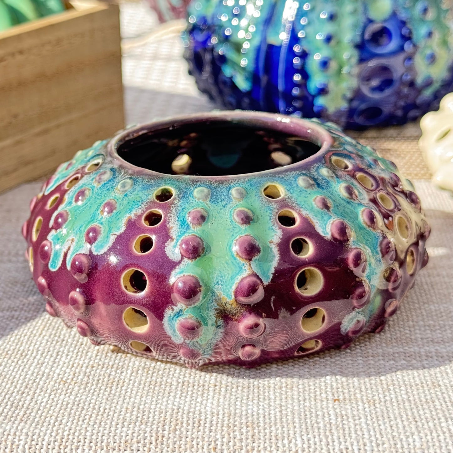 Small Sea Urchin Votive