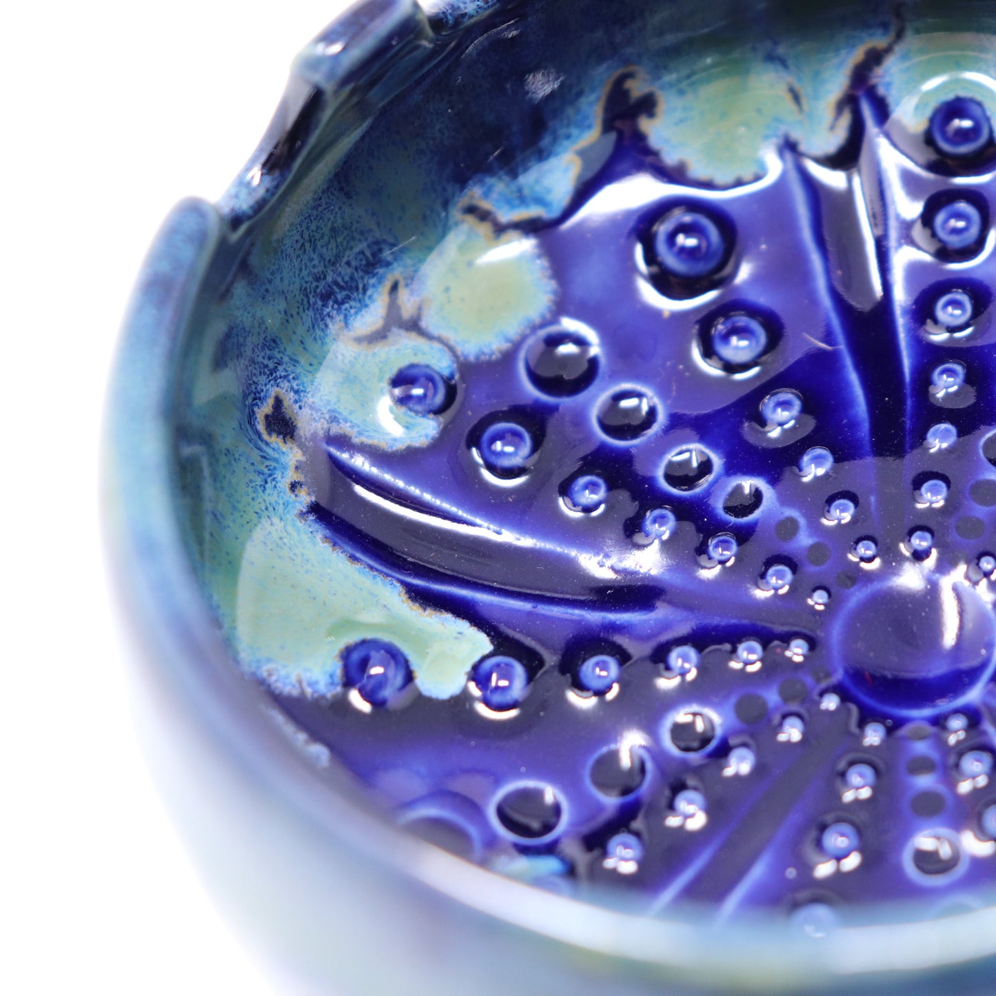 Urchin Design Brush Bowl
