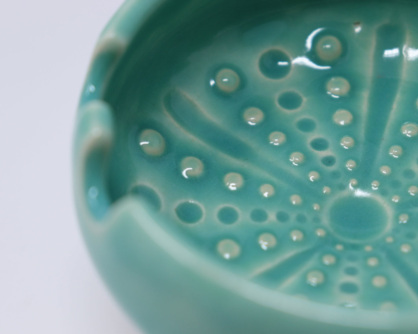 Urchin Design Brush Bowl